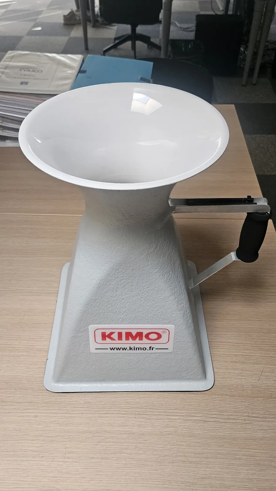 Cône de mesure de débit d'air KIMO K120, vue de face