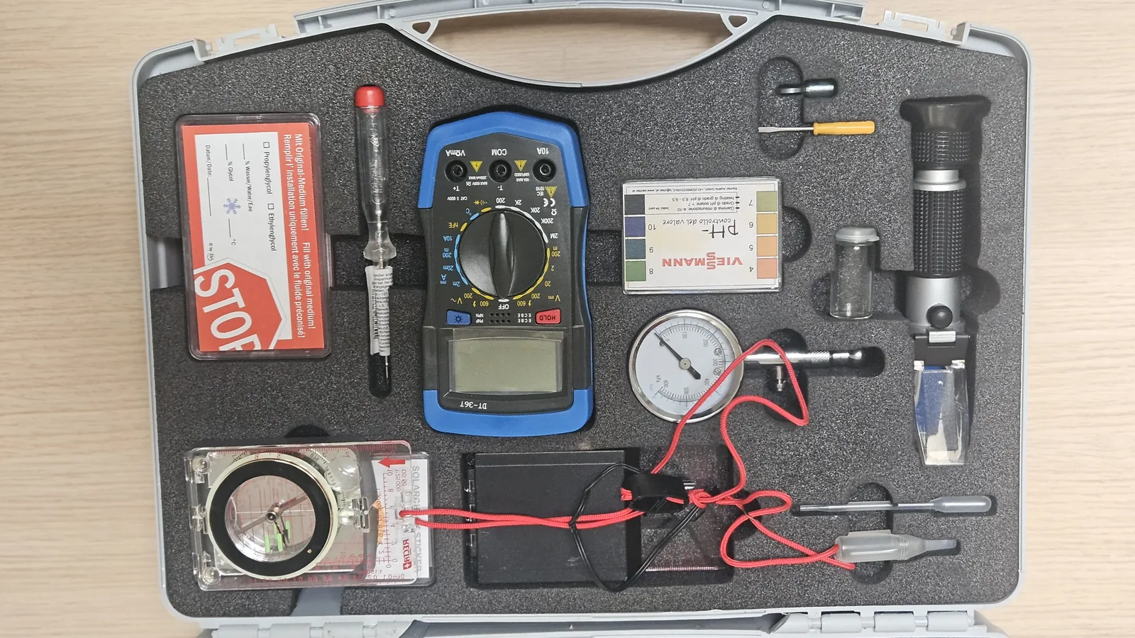 Mallette de contrôle pH et glycol Viessmann pour circuits de chauffage